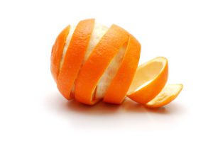 Receita com casta de laranja: