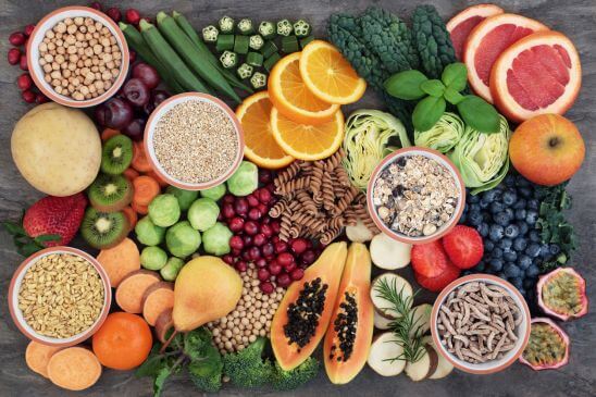 Fibras e Proteínas X Doce