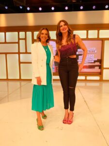 Luciana Sensini e Luciana Gimenez apresentação do Zfield