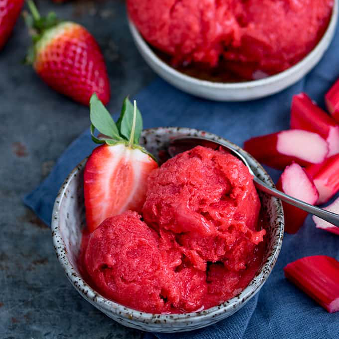 sorbet de morango